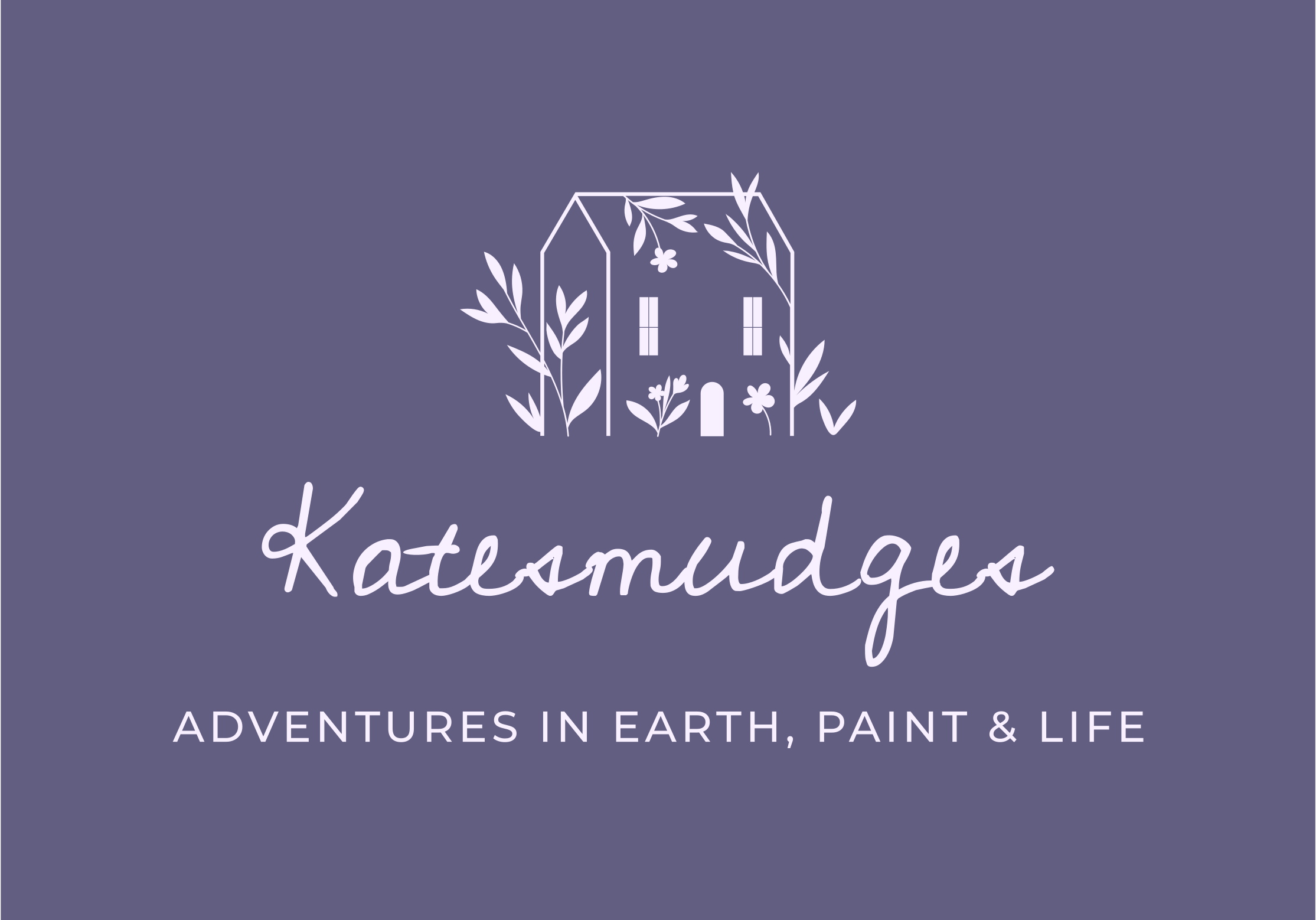 Kate smudges in earth, paint and life